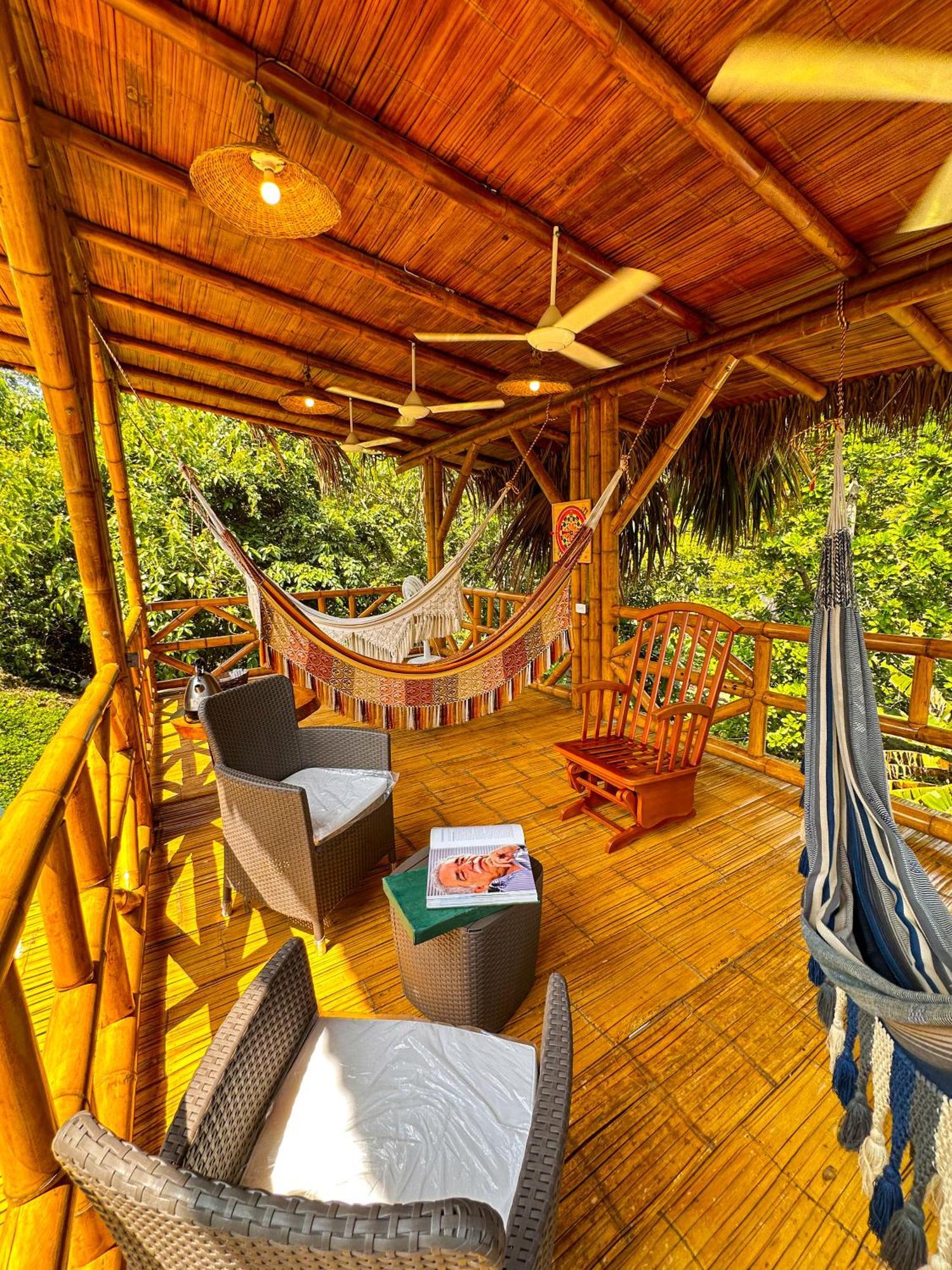 מלון אל סאינו Ecohabs Bamboo Parque Tayrona - Dentro Del Pnn Tayrona מראה חיצוני תמונה